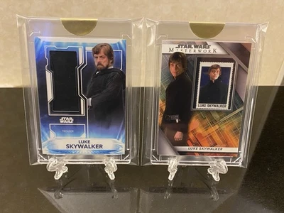 Star Wars Mark Hamill Masterwork Relic Stamp Luke Skywalker Screen Used Trousers - Image 1 of 3
