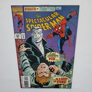 Espectacular Spider-Man #205 (Marvel, octubre de 1993) - "Muerte por lápida" Parte 2! - Imagen 1 de 4