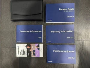 2021 Acura TLX Factory Owners Manual Guide Set & Case *OEM* FREE SHIPPING - Bild 1 von 1