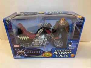 TOY BIZ - 2001 Marvel X-Men Evolution - Sabretooth Mutant Cycle - New Sealed - Picture 1 of 6