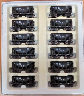 WALTHERS 932-40502 GOLD MICHIGAN ORE CARS 12PK LAKE SUPERIOR & ISHPEMING LS&I HO - Image 1 of 4