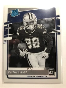 CeeDee Lamb 2020 Donruss Optic RATED ROOKIE RC NEGATIVE SP NICE!! COWBOYS - Picture 1 of 2