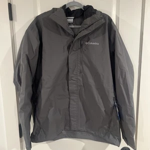 ¡NUEVO CON ETIQUETAS! Chaqueta grande gris Columbia Omni Tech Hikebound II para hombre - Imagen 1 de 7