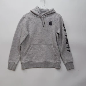Carhartt Sweatshirt Damen Small (4-6) Heather Gray Relaxed Fit Heavy - Bild 1 von 6