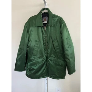 Parka acolchada vintage Spiewak Heavy Coat Titan NYC para hombre talla 46 EE. UU. NUEVA SIN ETIQUETAS verde - Imagen 1 de 10