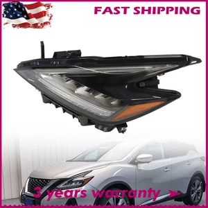 Headlight For 2019 2020 2021 Nissan Maxima Driver Side LED with bulb(s) - Picture 1 of 10
