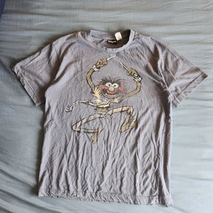 Vintage The Muppets Animal Graphic T-Shirt Size Large Y2K Tee - Picture 1 of 5