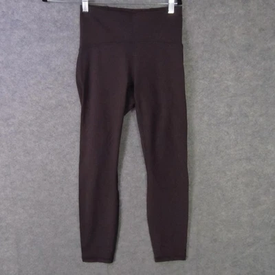 Lululemon Leggings Womens 6 Dark Brown High Rise Yoga Athletic Stretch Pants - Image 1 of 4
