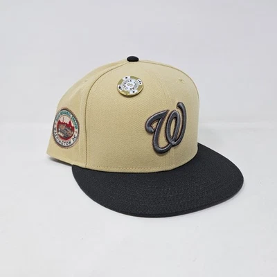 New Era 59Fifty Washington Nationals Vegas Capsule Casino w/ Patch - Size 7 5/8 - Image 1 of 4