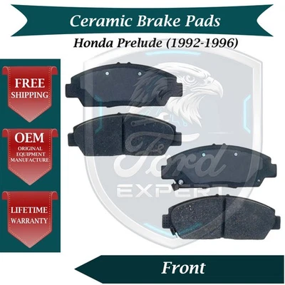 ACDelco OEM Front Ceramic Brake Pads Kit For 1992-1996 Honda Prelude 9 Yr Warran - Image 1 of 4