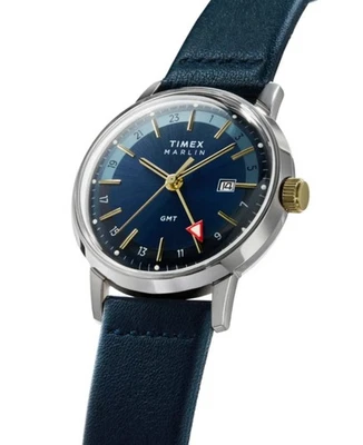 Timex Marlin GMT Watch Men 2025 New Release! - Image 1 of 4