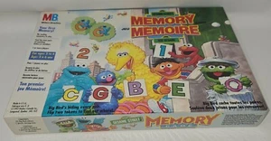 Sesame Street Memory Game (BRAND NEW) Vintage 1991 Milton Bradley Bilingual Game - Picture 1 of 5