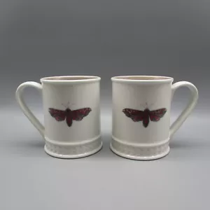 Portmeirion BOTANIC GARDEN HARMONY 16 oz tazas jarra - Juego de dos (ópalo) sin/sin - Imagen 1 de 5