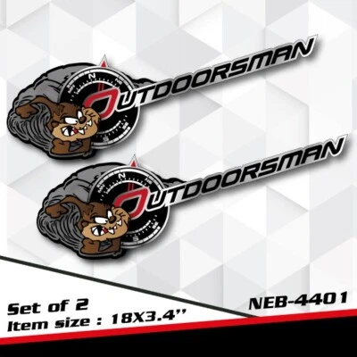 For Dodge Ram 1500 2500 3500 custom TAZ Outdoorsman Decal stickers NEB-4401 Foto 1 de 2