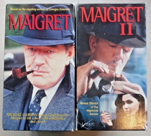 MAIGRET & MAIGRET II / 2 - VHS - Box Sets (12 Tapes) - Picture 1 of 6