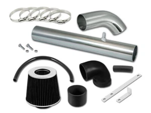 Kit de admisión de aire Ram corta negra + filtro para 97-02 Jeep Wrangler TJ 2.5 4.0 - Imagen 1 de 1
