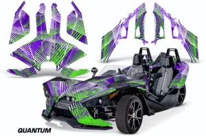 Roadster Graphics Kit Decal For Polaris Slingshot SL 2015-2023 QUANTUM G PUR - Picture 1 of 2