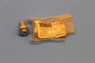 NOS YAMAHA XJ750 XS1100 STRAIGHT SCREW PLUG PART# 11H-13455-00 - Image 1 of 4