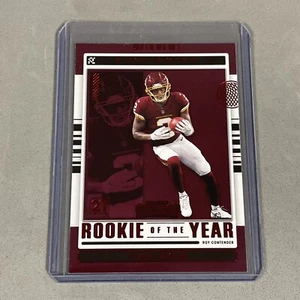 2021 Panini Contenders Rookie Of The Year Rosso Rubino Parallelo Dyami Marrone ROY-DBRO - Foto 1 di 2