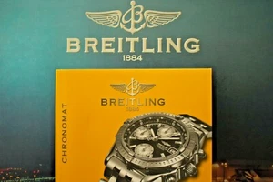 BREITLING PILOTS DIVERS WATCH INSTRUCTION MANUAL BOOK GUIDE BOOKLET CHRONOMAT P* - Picture 1 of 4