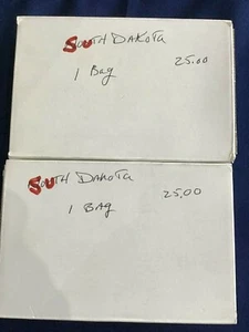 2006-PD South Dakota Statehood Quarters 2 Sealed US Mint Bags of 100 BU Coins - Picture 1 of 4