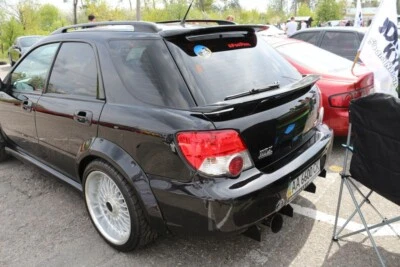PARA SUBARU IMPREZA 2004-2007 ESTILO KARLTON JDM GUARDABARROS LLAMARADAS FIBRA DE VIDRIO (6 PIEZAS) Foto 1 de 4