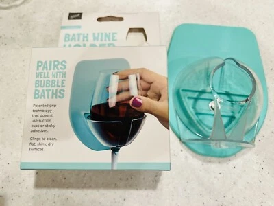Bath Wine Holder New in Box Pairs Well with Bubble Baths Novelty Gift - Image 1 of 4