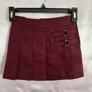French Toast “Scooter” Burgundy Uniform Pleated Skort Size 5 GIRLS - Picture 1 of 8