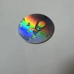 1995 Marvel Hologram Foil Pogs Venom Spider-Man - Picture 1 of 4