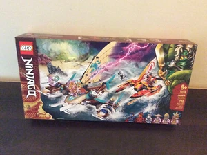Lego Ninjago Catamarano Sea Battle #71748 Kai Mammatus Zane nuovo sigillato ritirato - Foto 1 di 4