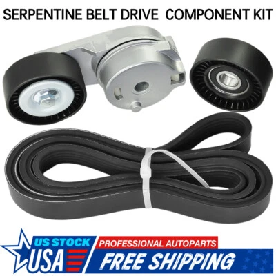 Serpentine Drive Belt Tensioner Kits For Dodge Ram 1500 2500 3500 4500 5.7L - Image 1 of 4