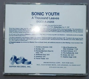 Sonic Youth – A Thousand Leaves DGC DGCD-A-25203 - Picture 1 of 4