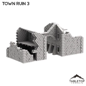 Ruina de la ciudad de Monte Cassino 3 - Terreno de la Segunda Guerra Mundial - Imagen 1 de 6