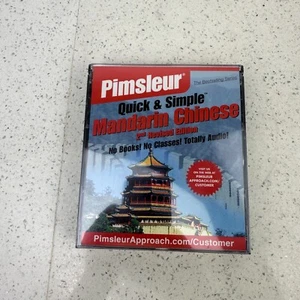 Pimsleur Quick & Simple Mandarin Chinese 2nd Revised Edition 8 Lektionen/4 CDs - Bild 1 von 4
