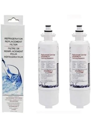 2 PACK LT700P Fit LG LT700P ADQ36006101 Refrigerator Water Filter New US Stock - Image 1 of 3