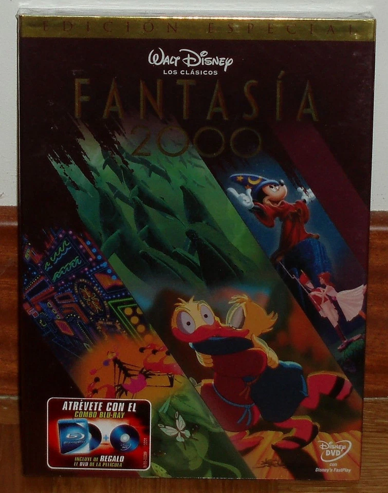 Fantasia 2000 Classic Disney Nº 38 DVD New Sealed Slipcover Animation R2 - Image 1 of 1