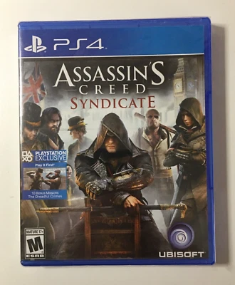 Assassin's Creed Syndicate PS4 (Playstation 4, 2015) Ubisoft - New Sealed - Image 1 of 2