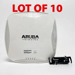 LOT OF 10 Aruba Networks AP-225 Access Point APIN0225 AP225 802.11ac w/ Mount - Picture 1 of 3