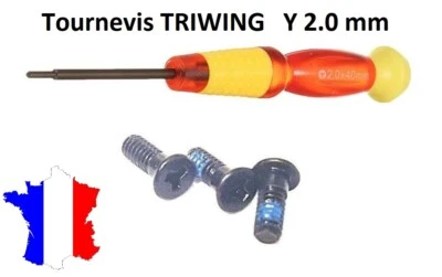 tournevis triwing Y 2.0 aimanté pour Apple Macbook / Pro / Unibody / Air