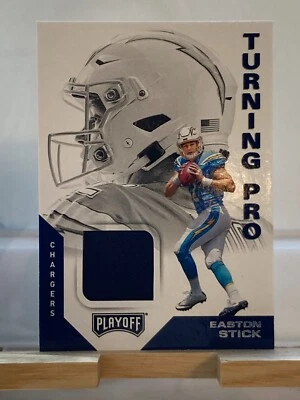 2019 Panini Playoff Turning Pro #TP-19 Easton Stick Chargers 1509 - Image 1 of 2