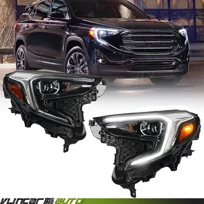 For 2018-2021 GMC Terrain HID/Xenon LED DRL Projector Headlight W/ Ballast Bulbs - Изображение 1 из 4