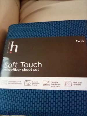 Juego de sábanas dobles JC Penny de poli microfibra nuevo con etiquetas Foto 1 de 3