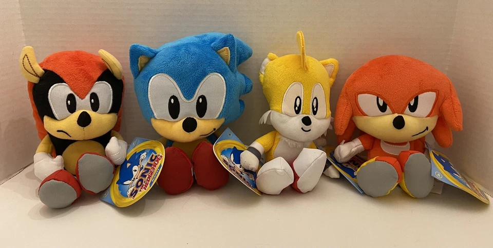Sonic The Hedgehog 7 Inch Character Plush | Knuckles