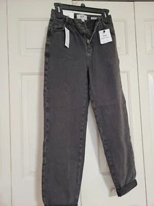 ASOS New Look Nia balloon leg jeans in black Size US 2 NWT - Picture 1 of 2