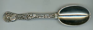 Sterling Silver TIFFANY & CO Cranberry Preserve / Berry Serving Spoon TURKEY - Picture 1 of 5