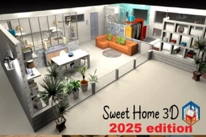 Sweet Home 3D 2025 Graphic Interior Design CAD Architect Software ~ Linux CD - Picture 1 of 23