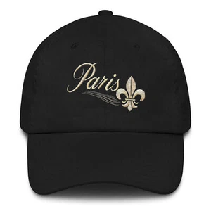 Sombrero de papá París bordado sin esfuerzo estilo parisino de moda todos los días  - Imagen 1 de 16