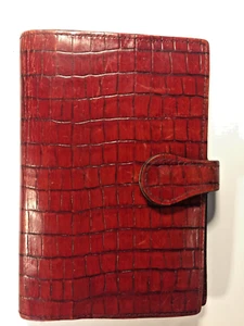 Vintage Mulberry Chestnut Brown Leather Organizer/Pocketbook Planner - Picture 1 of 7