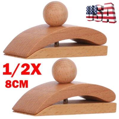 1/2件地毯夹木制被子衣架墙壁展示挂毯夹新品 — 第 1/4 张图片