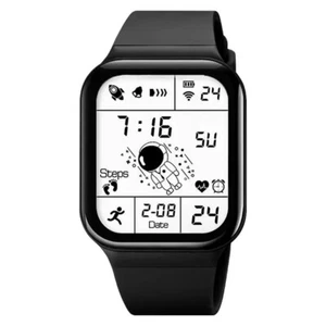 NEW Black Astronaut Square Watch Men Woman Child Intelligent Electronic - Picture 1 of 2